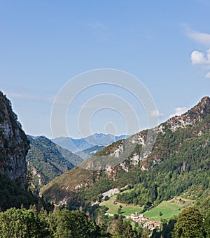 Valzurio Orobie alps mountain, Italy ,Val Seriana photo