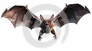 Vampire bat isolated on white background. Generative AI