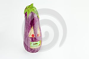 The Vampire Eggplant - Vegan Halloween Series