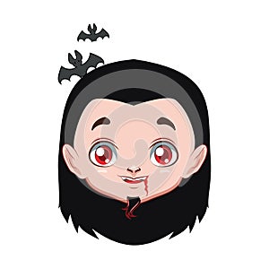 Vampire portrait for multiple uses