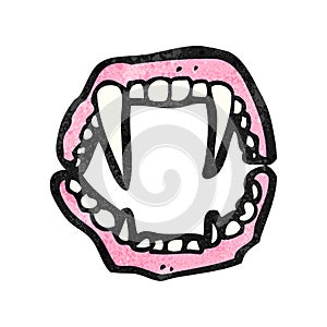 vampire teeth cartoon