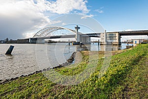 Van Brienenoord bridge in Rotterdam