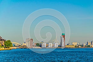 Van Brienenoordbrug bridge in Rotterdam, Netherlands