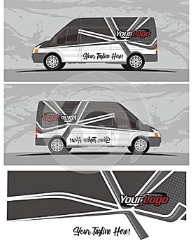 Van car and vehicle decal Graphics Kit designs