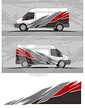 Van car and vehicle decal Graphics Kit designs