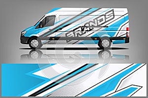 Van car Wrap design for company