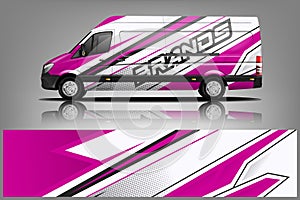 Van car Wrap design for company