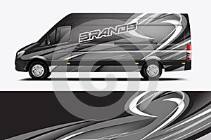 Van car Wrap design for company