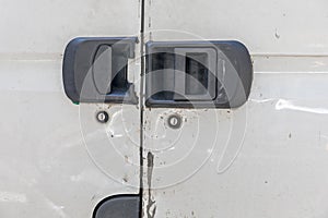 Van Door Theft Damage