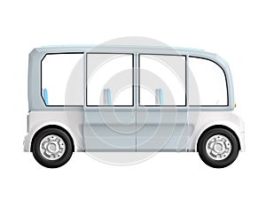 Van futuristic concept side