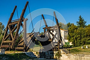 Van Gogh drawbridge