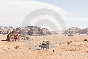 Van Jordan Wadi Rum Desert