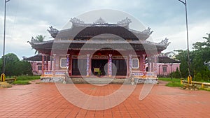 Van Mieu Temple, Myow Thi Khang To, Confucius Temple. Hoi An, Vietnam.