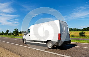 Van on the Move