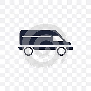 Van transparent icon. Van symbol design from Transportation coll