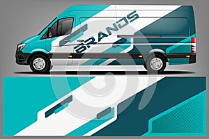 Van Wrap Livery design. eps 10.vector