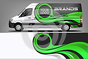 Van Wrap Livery design. eps 10.vector