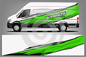 Van Wrap Livery design. Ready print wrap design