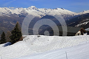 Expresar en estación de esquí de Francia 