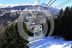 Expresar en estación de esquí de Francia 