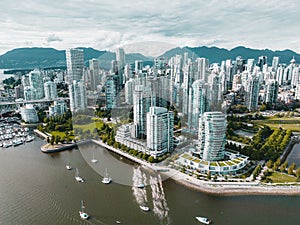 Vancouver from above