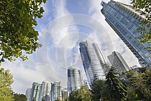 Vancouver BC Downtown Waterfront Condominiums