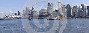 Vancouver BC skyline viewpoint Canada photo