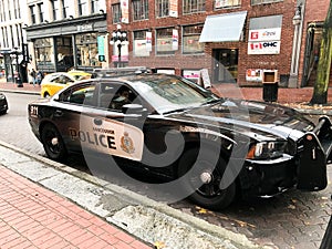 Vancouver British Columbia Police Cruiser