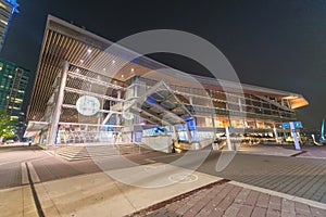 VANCOUVER, CANADA - AUGUST 8, 2017: Vancouver Convention Centre