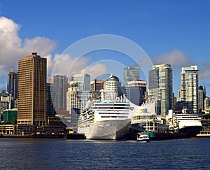 Vancouver Canada cityscape. photo