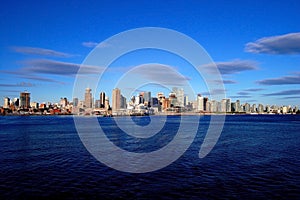 Vancouver city skyline photo