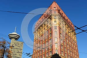 Vancouver City Skyline, BC, Canada