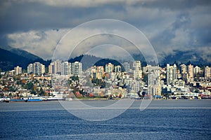 Vancouver City Skyline, BC, Canada photo