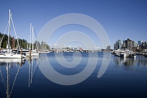 Vancouver city waterfront