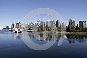 Vancouver city waterfront