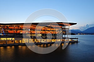 Vancouver conference centre at Canada place