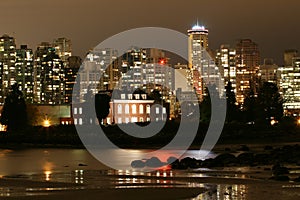 Vancouver Evening Cityscape