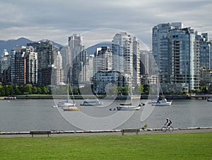 Vancouver False Creek Seawall photo