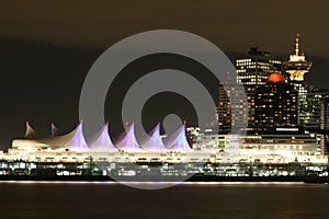 Vancouver Night Skyline