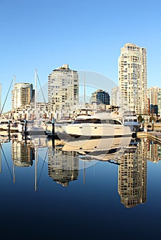 Vancouver Reflections, False Creek photo