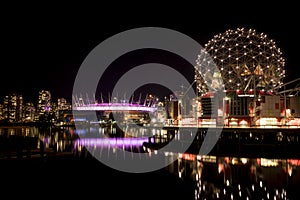 Vancouver Science World and BC Place