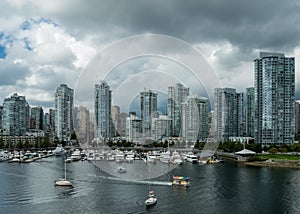 Vancouver Skyline Overlooking False Creek photo