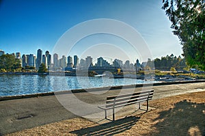 Vancouver Stanley Park Bench