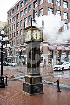 Vancouver steam clock in Gastown