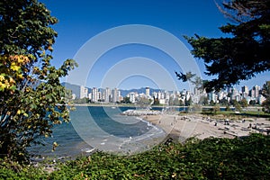 Vancouver west end and Kitsilano dog beach