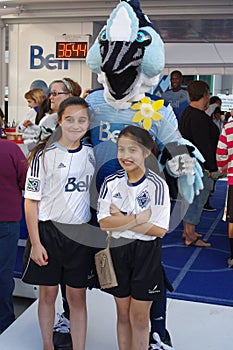 Vancouver Whitecaps mascot