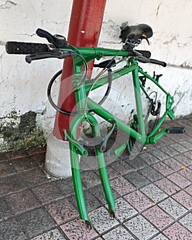 Vandalised Bicycle