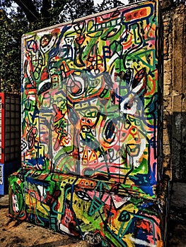 Vandalism or grafitty?