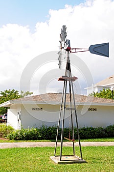 Vane measuring wind, FL