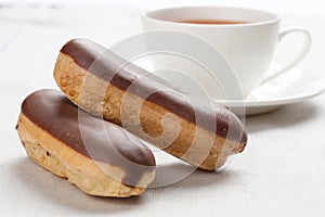 Vanilla eclairs